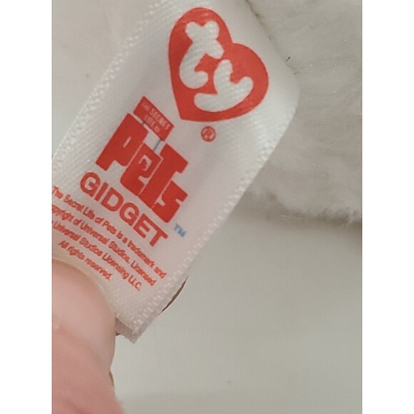 Gidget Ty Plush Disney Moive The Secret Life Of Pets Appx 6" No Hang Tag - Picture 9 of 10